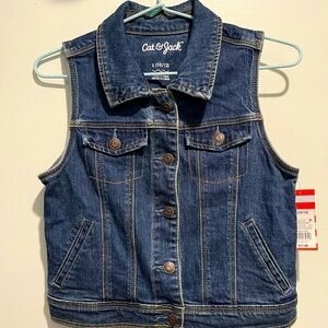 Denim vest size 10/12
